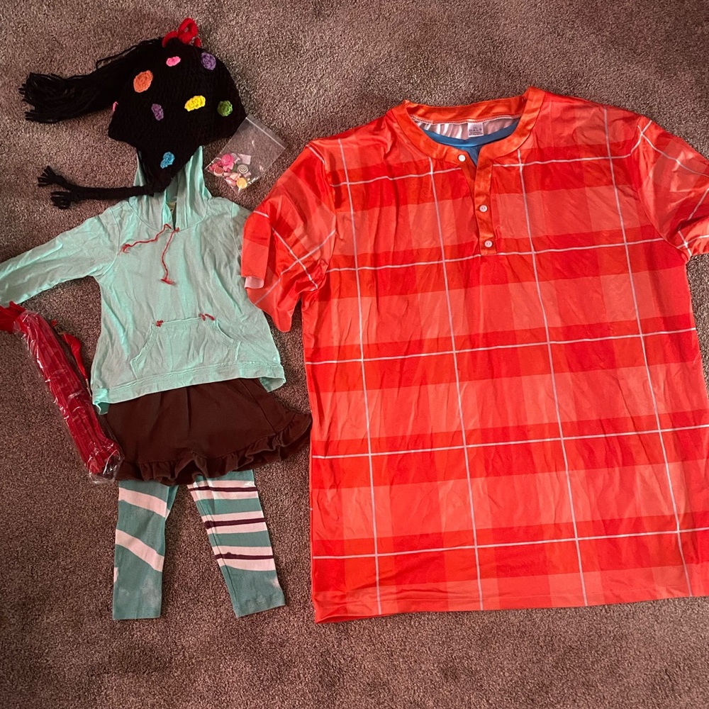 wreck it ralph and vanellope costume